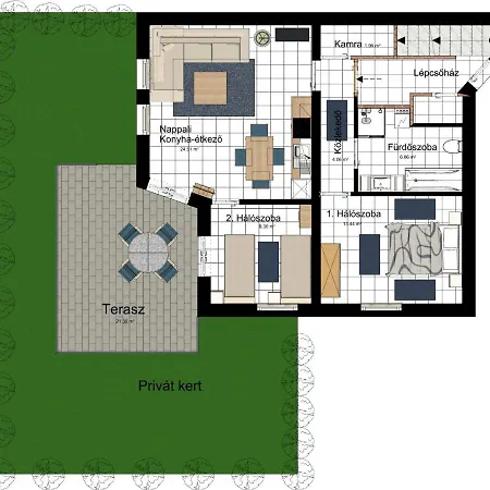 Apartment Nefelejcs Apartmanhaz